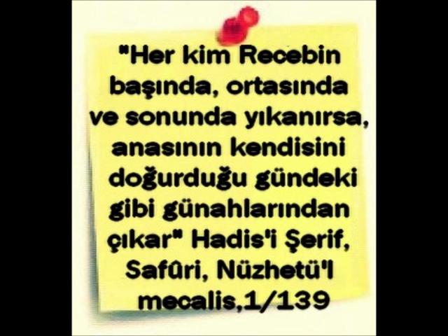 3 Aylar ve Recep Ayının Önemi