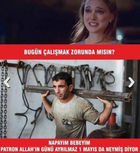 Capslerle 1 Mayıs İşçi Bayramı