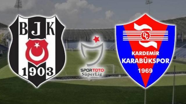 Beşiktaş 2-1 Karabükspor.