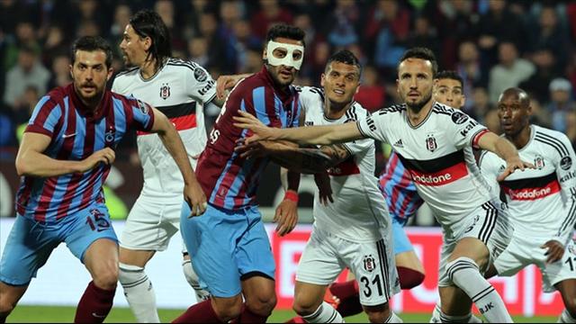 Trabzonspor 0-2 Beşiktaş.