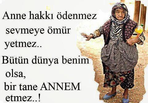 Anne hakkı ödenmez.