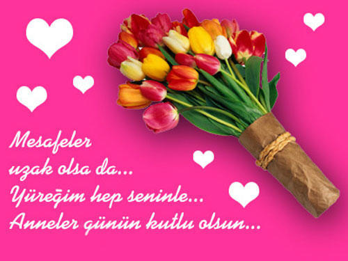 Mesafeler sevginin boyutunu küçültmez.