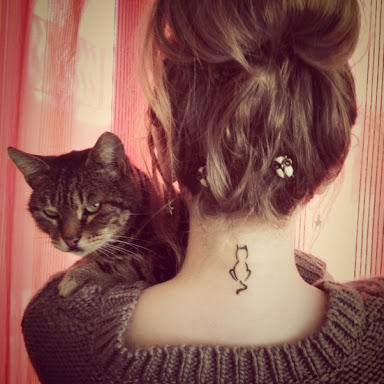 Kedi Severler İçin Kedili Dövmeler