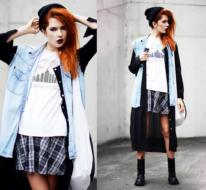 Grunge Stil Kombinleri