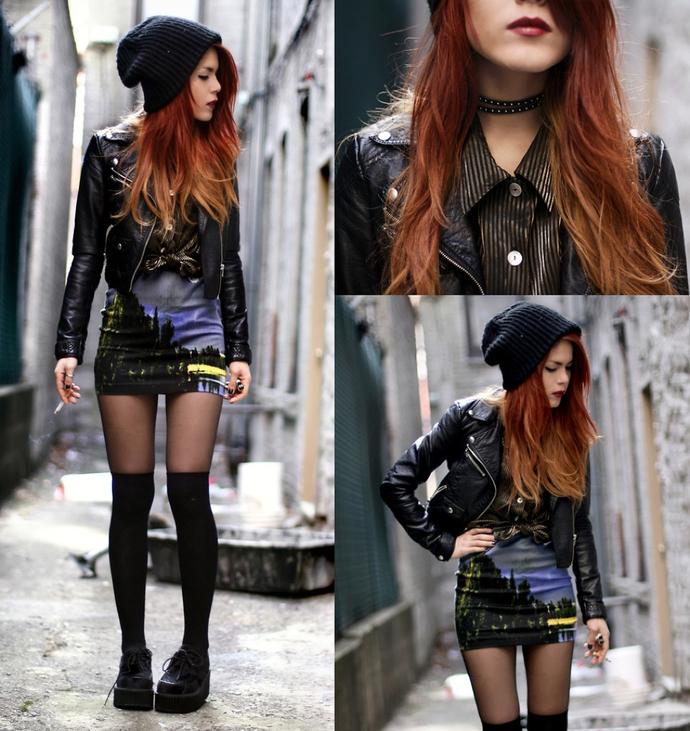 Grunge Stil Kombinleri