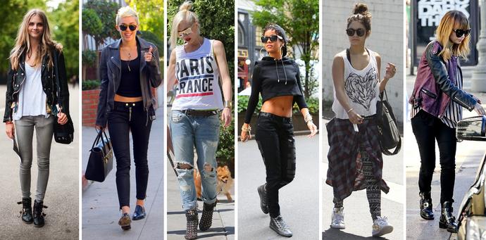 Grunge Stil Kombinleri