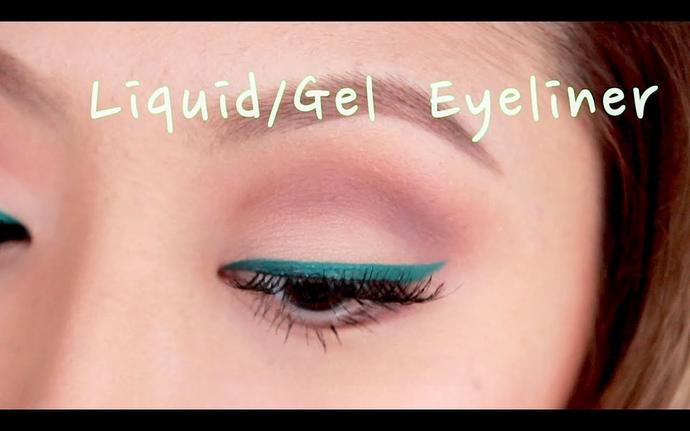 Renkli Eyeliner Makyajı