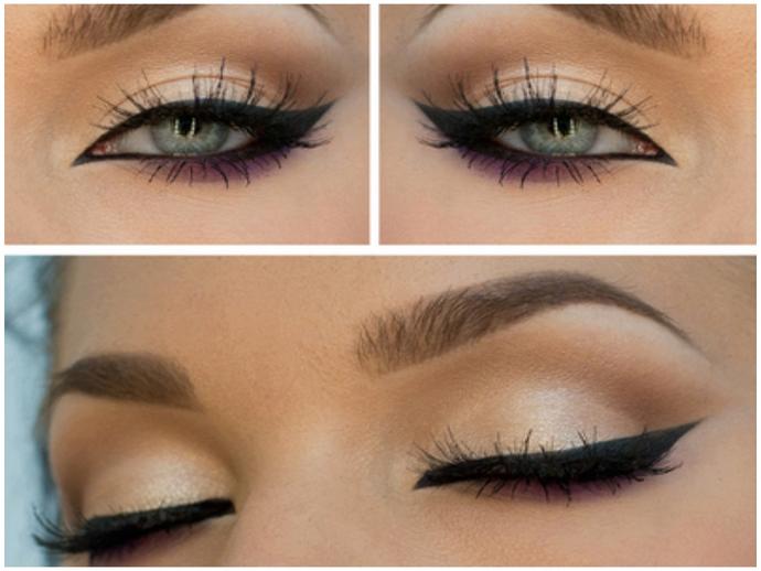 Renkli Eyeliner Makyajı