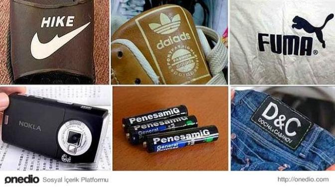 Nike, Adidas, Puma gibi Ünlü Markaların Çakmaları