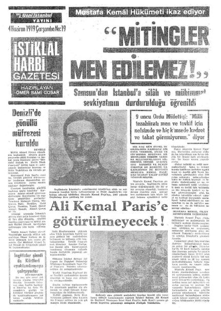 1919-1931 Gazete Manşetleri Arşivi [Nostalji Sevenlere]