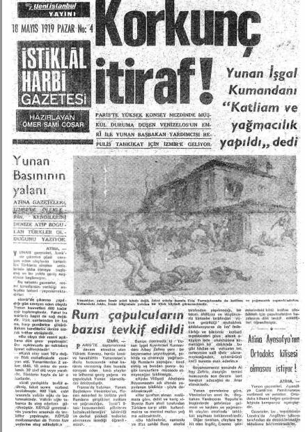 1919-1931 Gazete Manşetleri Arşivi [Nostalji Sevenlere]