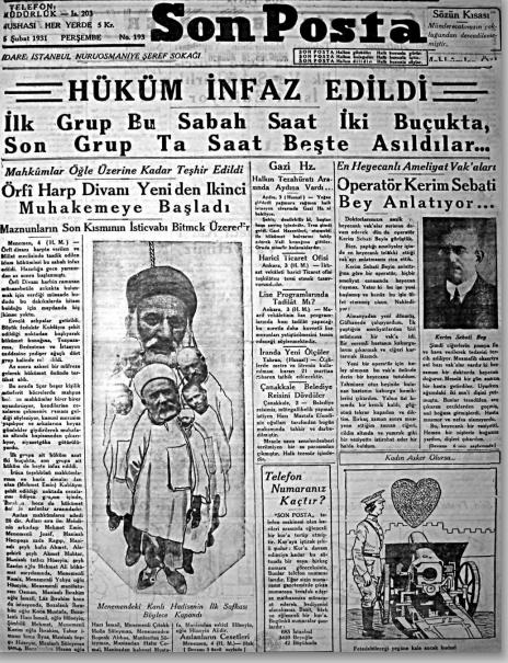 1919-1931 Gazete Manşetleri Arşivi [Nostalji Sevenlere]