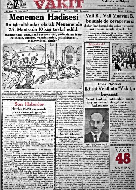 1919-1931 Gazete Manşetleri Arşivi [Nostalji Sevenlere]