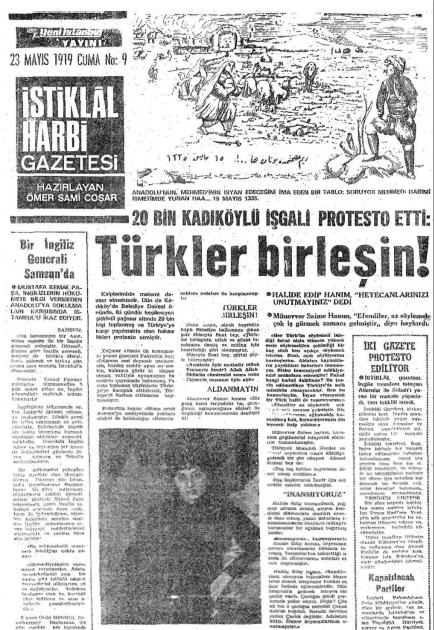 1919-1931 Gazete Manşetleri Arşivi [Nostalji Sevenlere]
