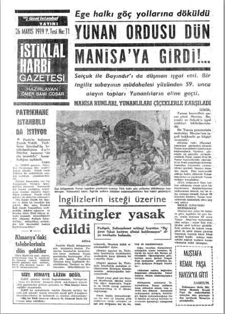 1919-1931 Gazete Manşetleri Arşivi [Nostalji Sevenlere]