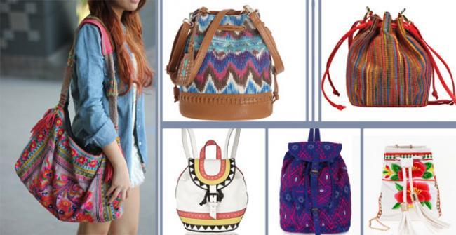 Etnik Desenli Çanta Trendi