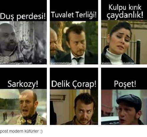 Modern Küfürler - Küfürbazlar İçin Alternatif Küfürler :)