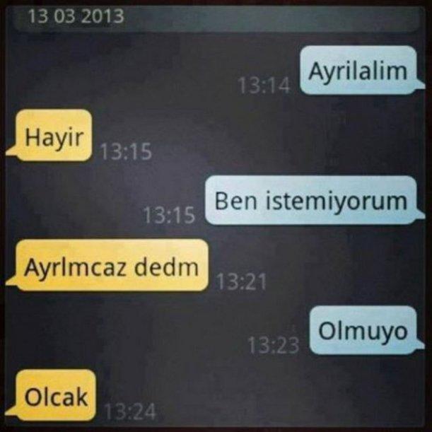 İbretlik Whatsapp Mesajlaşmaları
