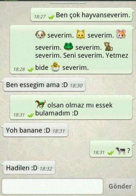 İbretlik Whatsapp Mesajlaşmaları