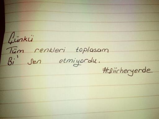 #şiirsokakta Etiketiyle Yazılan Güzel Yazılar