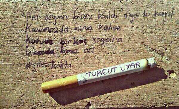 #şiirsokakta Etiketiyle Yazılan Güzel Yazılar