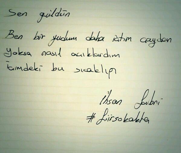 #şiirsokakta Etiketiyle Yazılan Güzel Yazılar
