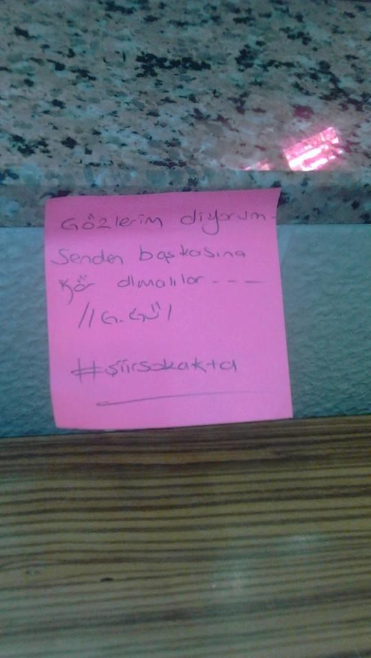 #şiirsokakta Etiketiyle Yazılan Güzel Yazılar