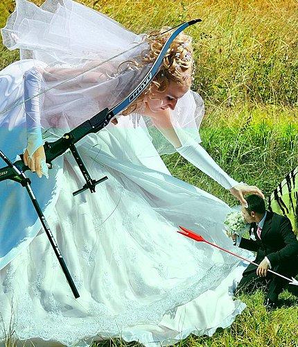 En Komik Düğün Fotoğrafları
