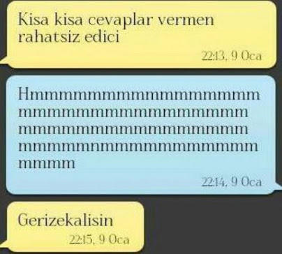 En Komik Mesaj Diyalogları