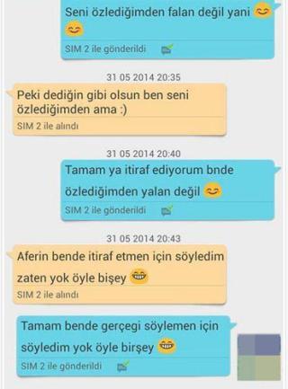 En Komik Mesaj Diyalogları