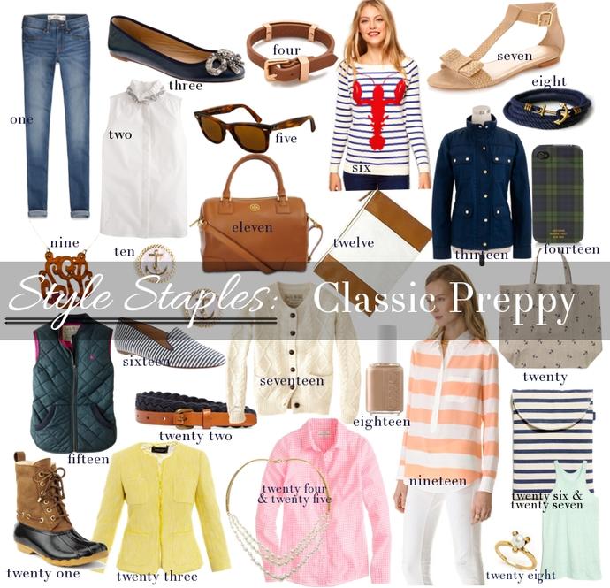 Kolej/Preppy Stil Trendi