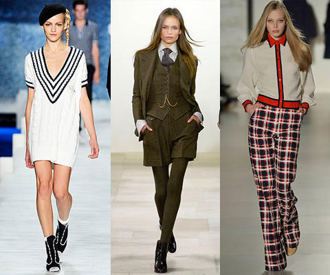 Kolej/Preppy Stil Trendi