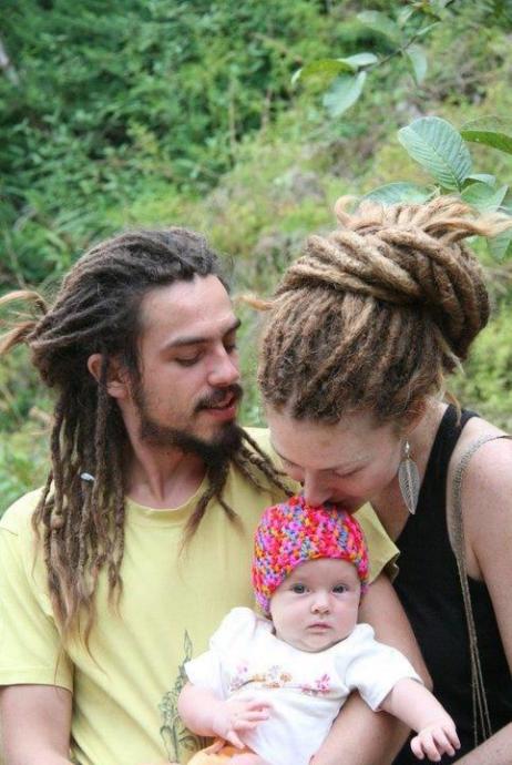 rastalı aile