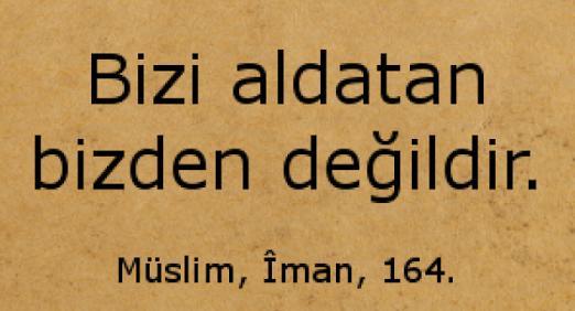 Aldatmak İçinde Aldatmak ya da Aldatırken Aldatılmak