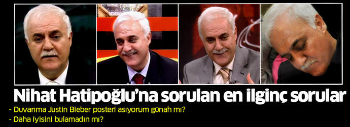 Nihat Hatipoğlu'na Sorulan İlginç Sorular