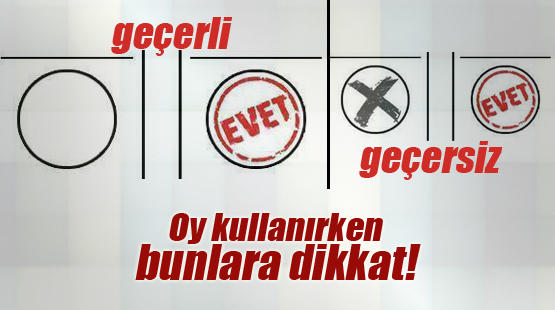 Oy Kullanmak ve Yapılacak Olan İşlemler