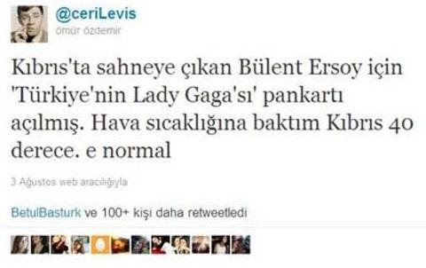 Twitter'dan Tweetler.