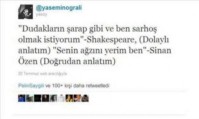 Twitter'dan Tweetler.
