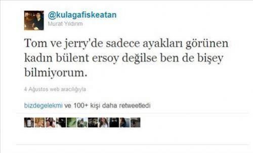 Twitter'dan Tweetler.
