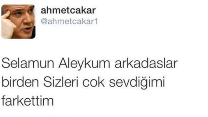 Twitter'dan Tweetler.