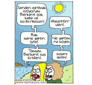 Karikatürlerle Sevgilinizi Kendinizden Soğutmanın Yolları