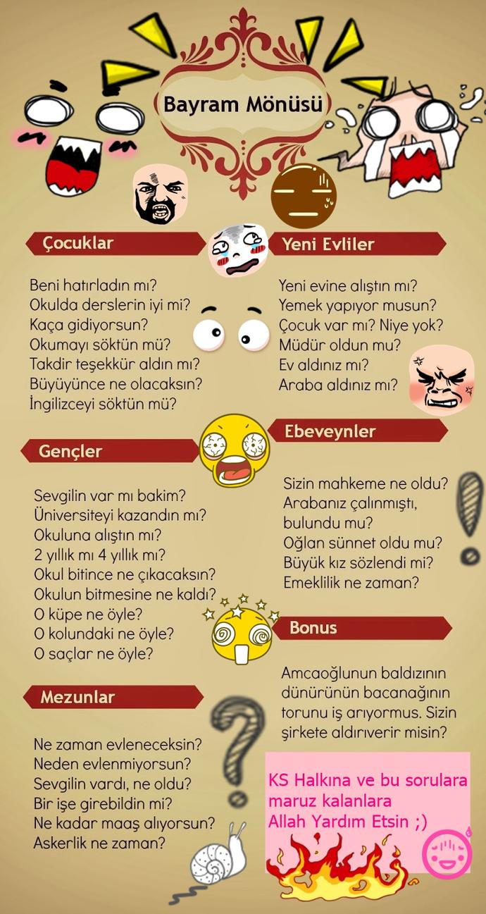 Bayramlarda Maruz Kaldığımız İbretlik Sorular