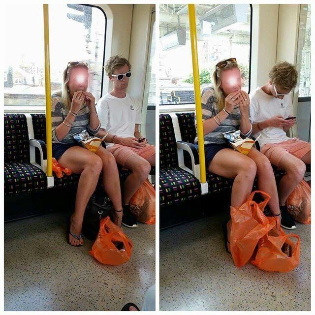 Yeni bir çılgınlık ! > "Women who eat on tubes"