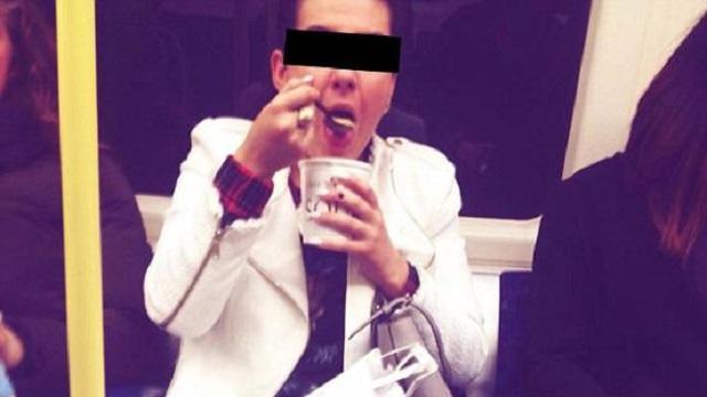 Yeni bir çılgınlık ! > "Women who eat on tubes"