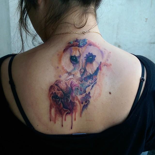 Watercolor Tattoo - Suluboya Dövmeler