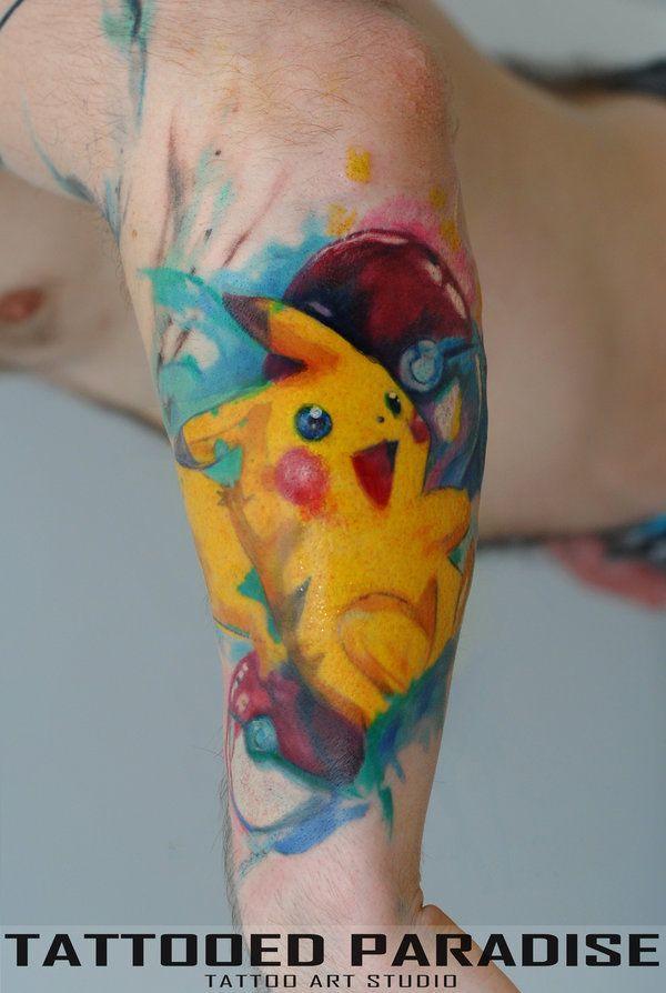 Watercolor Tattoo - Suluboya Dövmeler