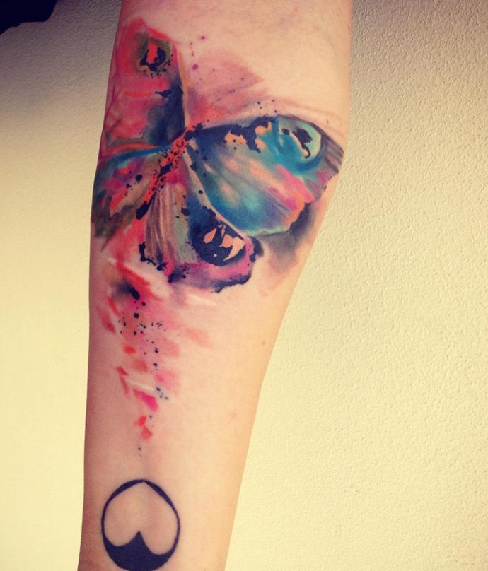 Watercolor Tattoo - Suluboya Dövmeler