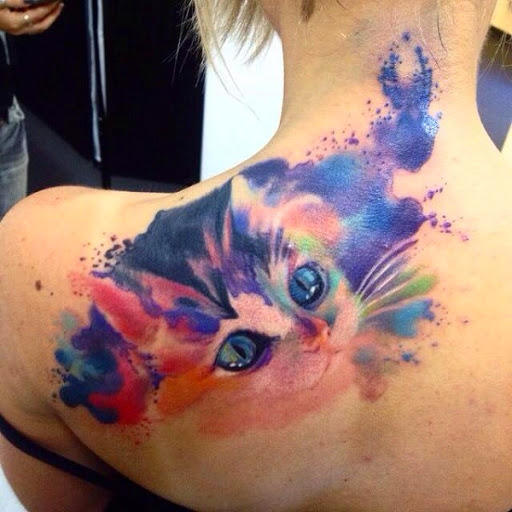 Watercolor Tattoo - Suluboya Dövmeler