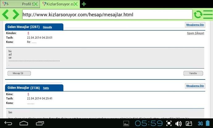 KizlarSoruyor'un Eski Hali