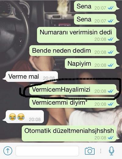 Otomatik Mesaj Düzeltme Sorunsalı